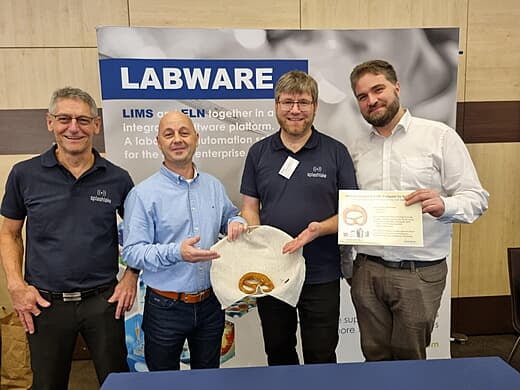 Labware does Pretzels